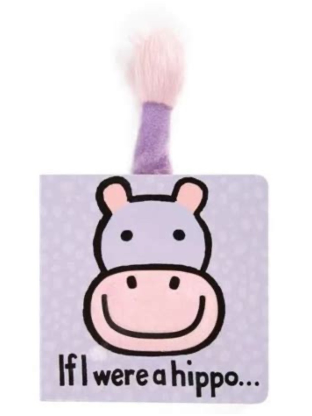 Jellycat "If I Were a Hippo" Board Book - Great Gift!